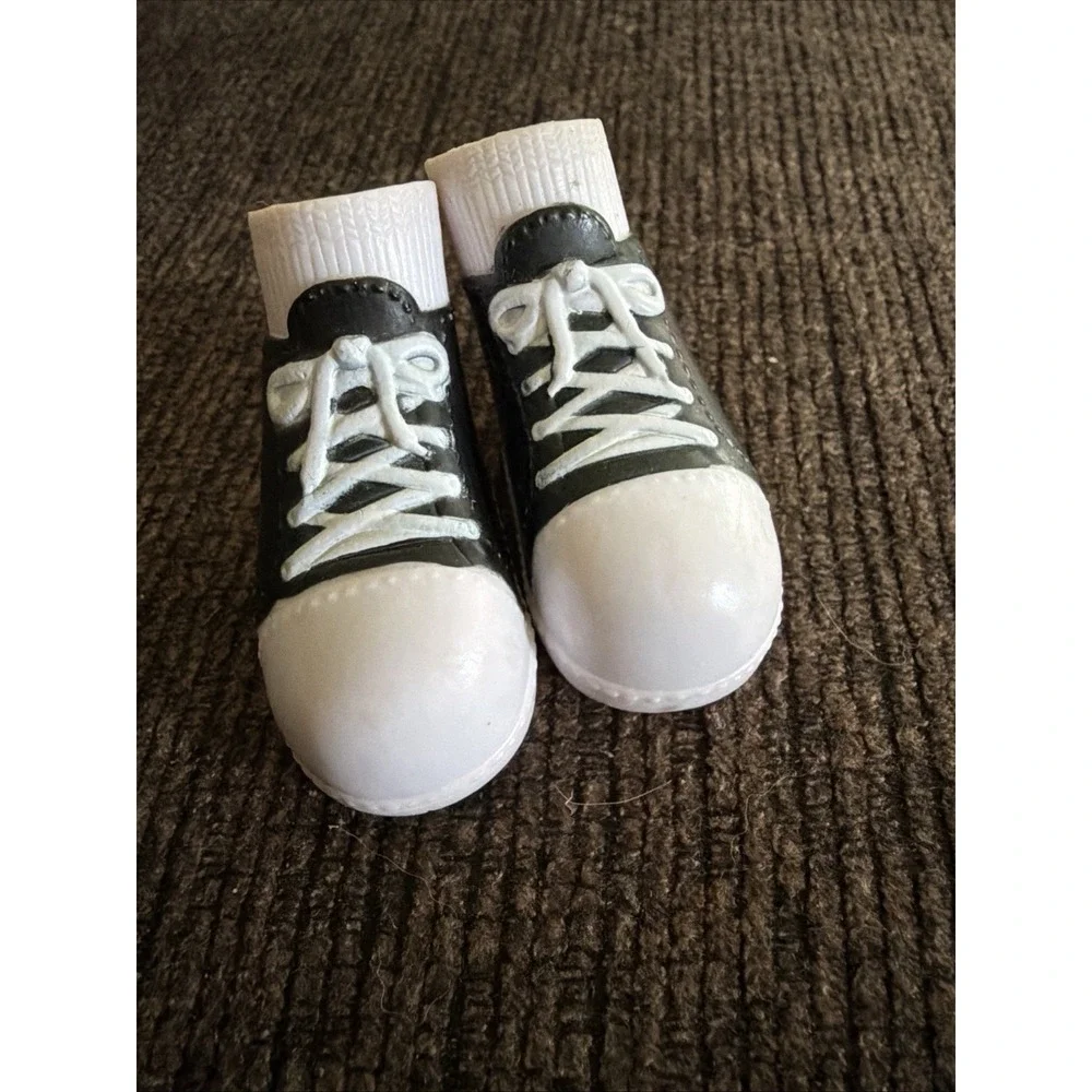 Lalaloopsy Oh No Scary Monster Boy Replacement Shoes Black High Top Accessories